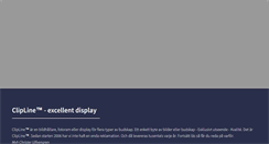 Desktop Screenshot of clipline.se